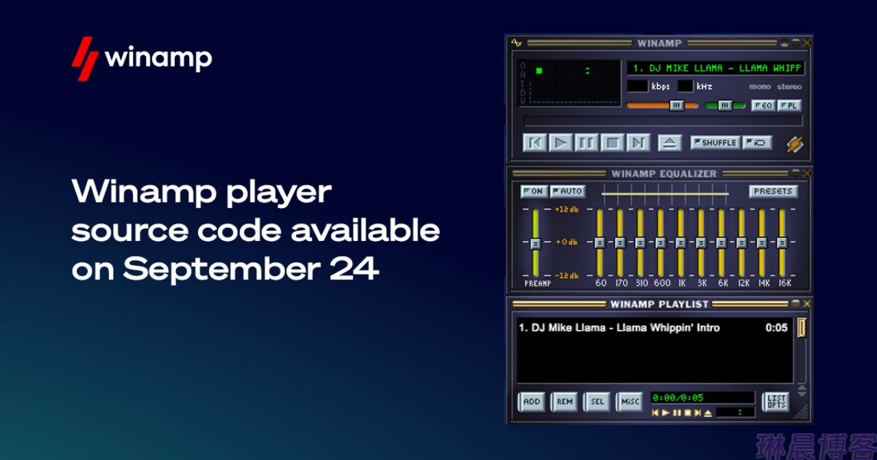 经典音乐播放器 Winamp 宣布 9 月 24 日开放 Windows 端源代码 第2张